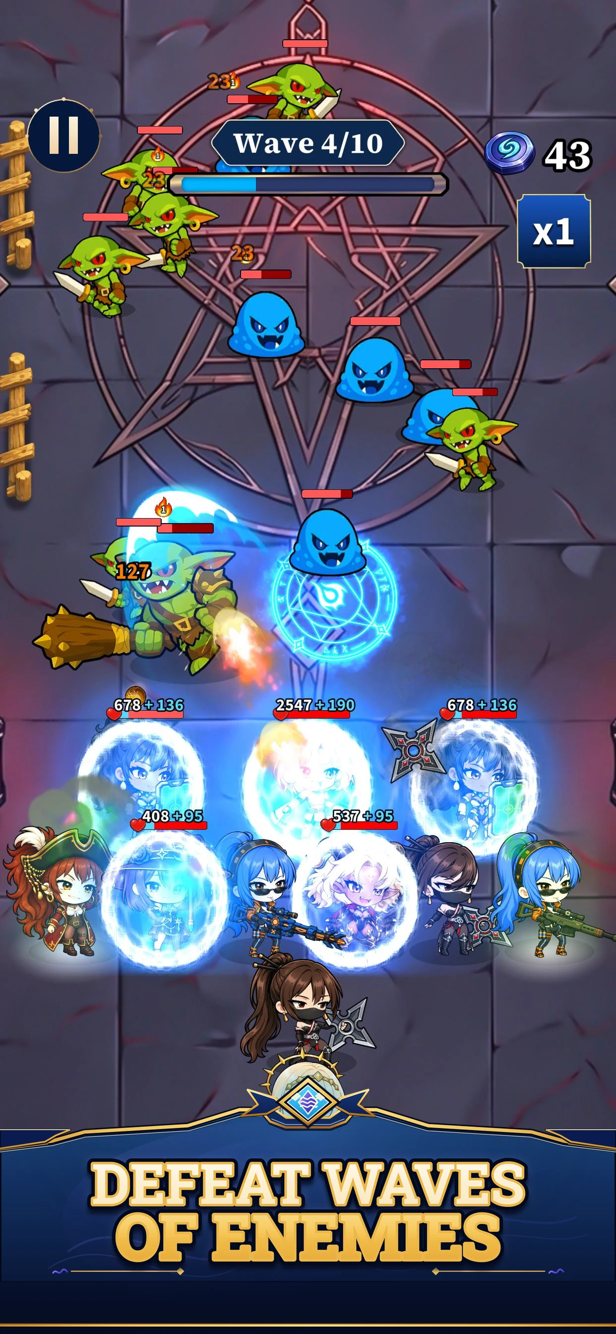 Valkyria Nexus Battle screenshot